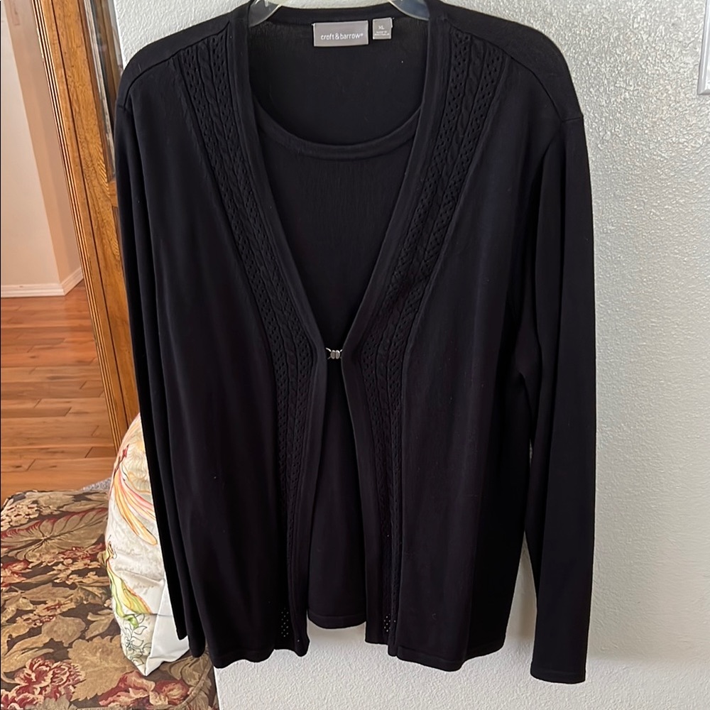 Women's Black Sweater XL
